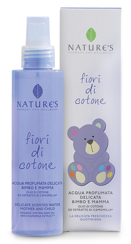 NATURE'S FIORI DI COTONE ACQUA PROFUMATA DELICATA BIMBO E MAMMA 150 ML - Farmaciapacini.it