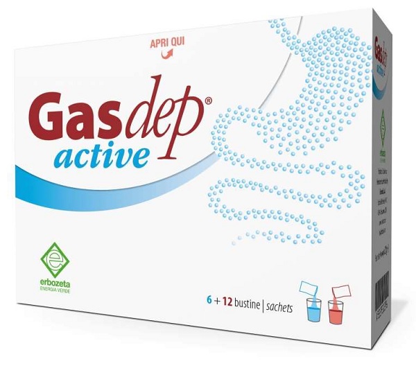 GASDEP ACTIVE 6+12 BUSTINE - Farmaciapacini.it