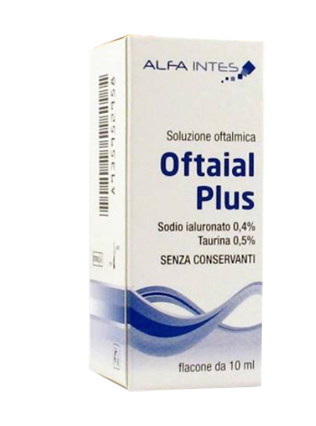 SOLUZIONE OFTALMICA OFTAIAL PLUS ACIDO IALURONICO 0,4% E TAURINA 10ML - Farmaciapacini.it