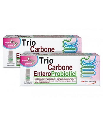 TRIOCARBONE ENTEROPROBIOTICI 7 FLACONCINI X 10 ML - scadenza 30.11.2025 - Farmaciapacini.it