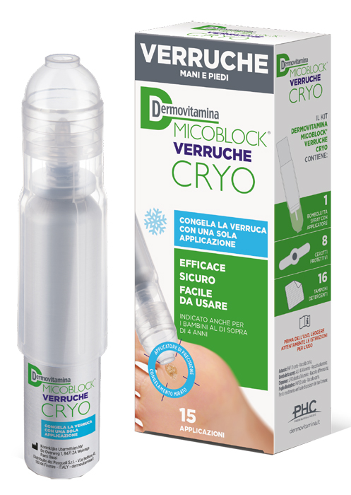 DERMOVITAMINA MICOBLOCK VERRUCHE CRYO SPRAY 38 ML - Farmaciapacini.it