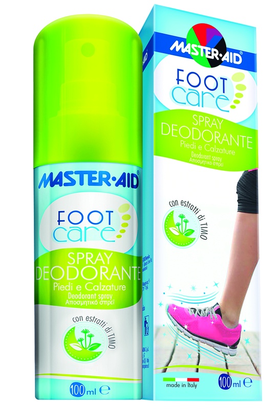 MASTER-AID FOOT CARE SPRAY DEODORANTE 100 ML - Farmaciapacini.it