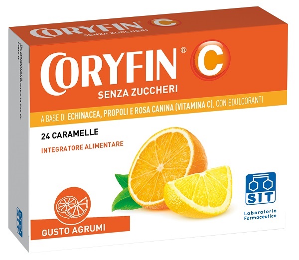 CORYFIN C SENZA ZUCCHERO AGRUMI 48 G - Farmaciapacini.it