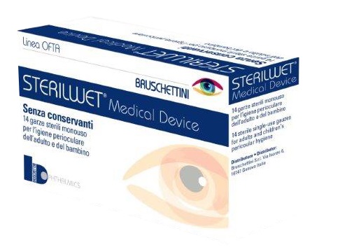 STERILWET GARZA OFTALMICA 14 PEZZI - Farmaciapacini.it