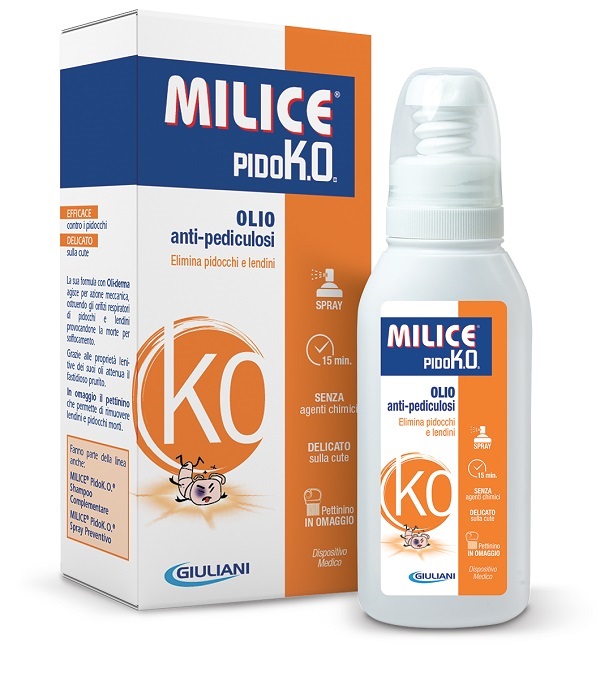 MILICE PIDOKO OLIO ANTIPEDICULOSI 75ML - Farmaciapacini.it