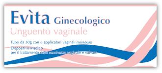 EVITA GINECOLOG UNGUENTO VAGINALE TUBO DA 30 G + 6 APPLICATORI VAGINALI MONOUSO - Farmaciapacini.it