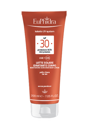 EUPHIDRA KALEIDO UV SYSTEM LATTE SOLARE CORPO 30 - Farmaciapacini.it