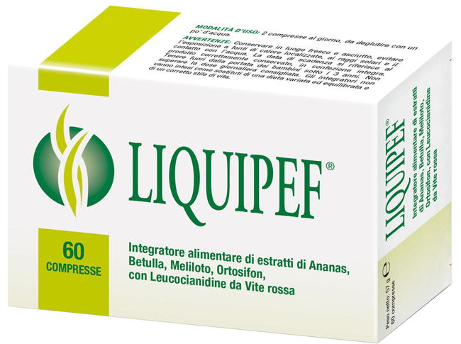 LIQUIPEF 60 COMPRESSE - Farmaciapacini.it