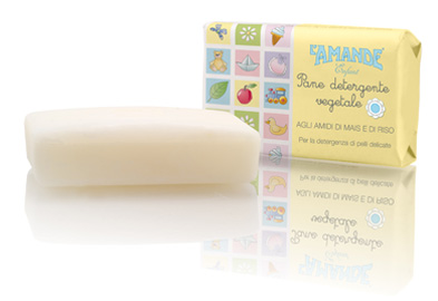 L'AMANDE ENFANT PANE DETERGENTE VEGETALE 100 G - Farmaciapacini.it