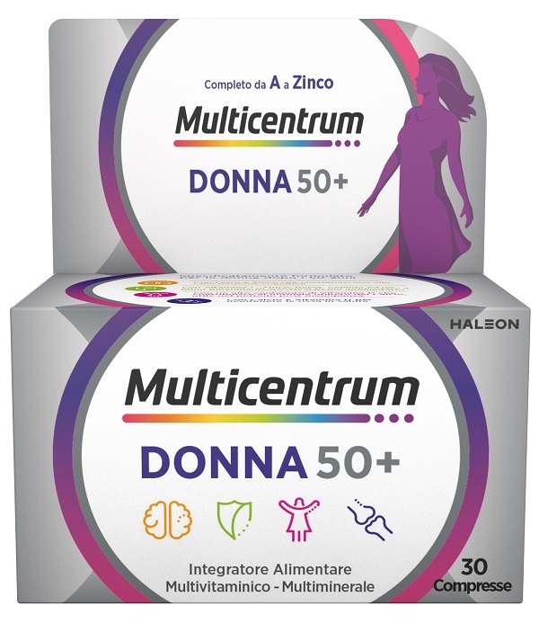 MULTICENTRUM DONNA 50+ 30 COMPRESSE - Farmaciapacini.it