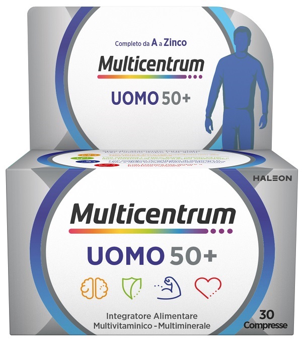 MULTICENTRUM UOMO 50+ 30 COMPRESSE  - Farmaciapacini.it