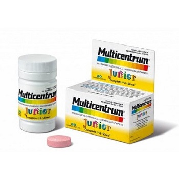 MULTICENTRUM JUNIOR 30 COMPRESSE - Farmaciapacini.it
