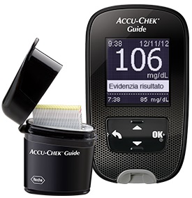 KIT GLUCOMETRO ACCU-CHEK GUIDE MG/DL + PUNGIDITO FASTCLIX - Farmaciapacini.it