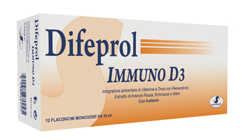 DIFEPROL IMMUNO D3 12 FLACONCINI DA 10 ML - Farmaciapacini.it