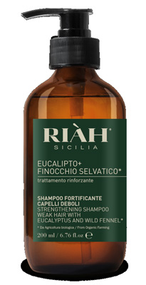 RIAH EUCALIPTO E FINOCCHIO SHAMPOO FORTIFICANTE CAPELLI DEBOLI 200 ML - Farmaciapacini.it