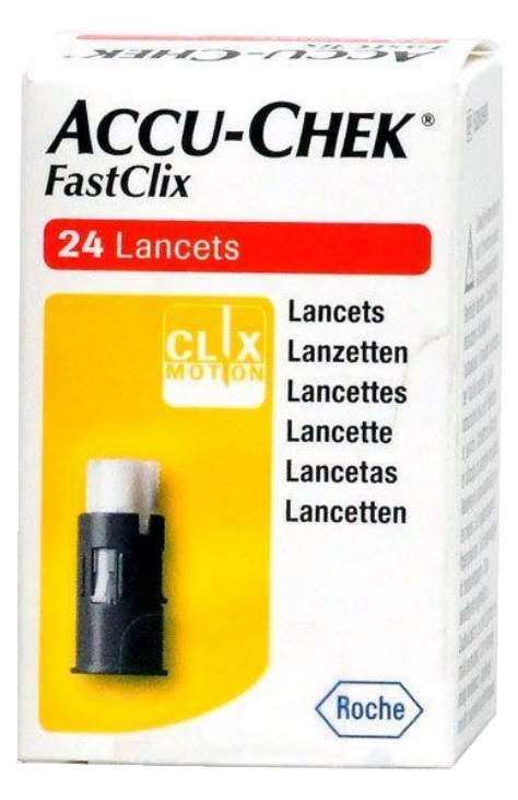 LANCETTE PUNGIDITO ACCU-CHEK FASTCLIX 24 PEZZI - Farmaciapacini.it