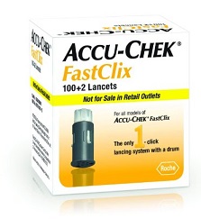 LANCETTE PUNGIDITO ACCU-CHEK FASTCLIX 100 + 2 PEZZI - Farmaciapacini.it