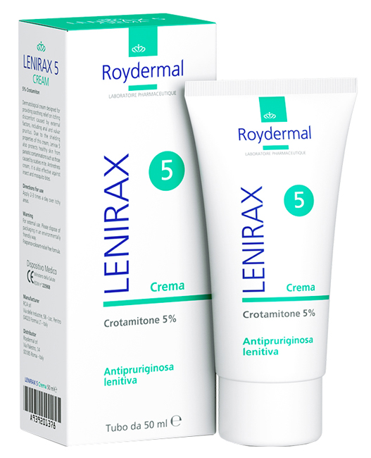 LENIRAX 5 CREMA DERMATOLOGICA CROTAMITONE 5% 50 ML - Farmaciapacini.it