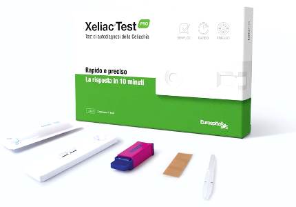 XELIAC TEST PRO DETERMINAZIONE ANTICORPI IGA E IGG ASSOCIATI ALLA MALATTIA CELIACA 1 PEZZO - Farmaciapacini.it