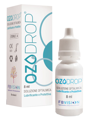 OZODROP LIPOZONEYE SOLUZIONE OFTALMICA BASE DI OLIO OZONIZZATO IN FOSFOLIPIDI 8 ML - Farmaciapacini.it