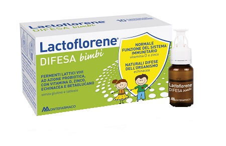 LACTOFLORENE DIFESA BAMBINI 10 FLACONI 100 ML - Farmaciapacini.it