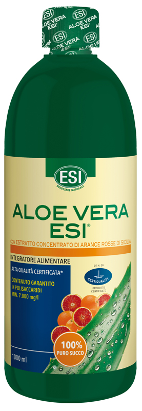 ESI ALOE SUCCO ARANCIA ROSSA 1000 ML - Farmaciapacini.it