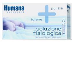 HUMANA SOLUZIONE FISIOLOGICA MONODOSE, 20 FLACONCINI DA 5ML - Farmaciapacini.it