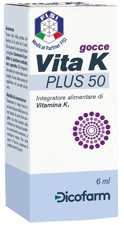 VITA K PLUS 50 GOCCE 6 ML - Farmaciapacini.it