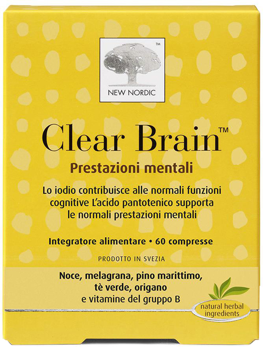 CLEAR BRAIN 60 COMPRESSE - Farmaciapacini.it