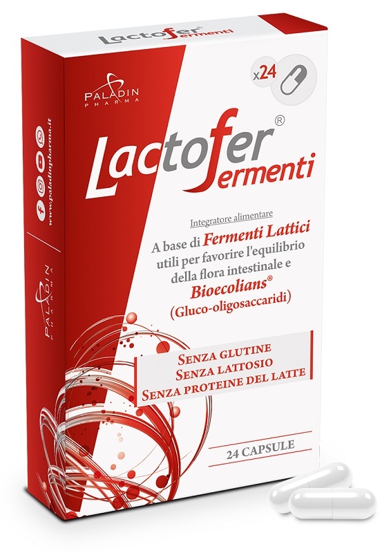 LACTOFER FERMENTI 24 CAPSULE - Farmaciapacini.it