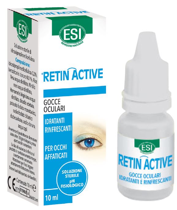 ESI RETIN ACTIVE MIRTILLO GOCCE OCULARI 1 FLACONE 10 ML - Farmaciapacini.it