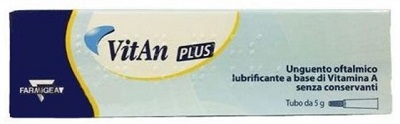 UNGUENTO OFTALMICO LUBRIFICANTE VITAN PLUS 5 G - Farmaciapacini.it