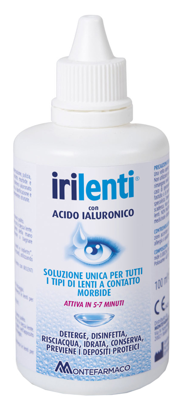 SOLUZIONE UNICA PER LENTI A CONTATTO IRILENTI 100ML - Farmaciapacini.it