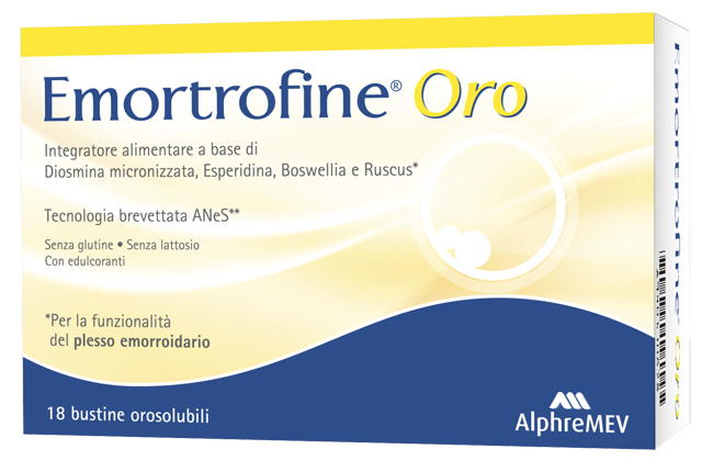 EMORTROFINE ORO 18 BUSTINE DA 3 G - Farmaciapacini.it