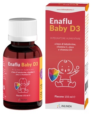 ENAFLU BABY D3 SOLUZIONE ORALE 150 ML - Farmaciapacini.it