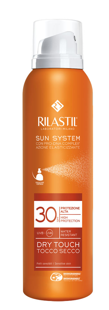 RILASTIL SUN SYSTEM DRY TOUCH SPF 30 200 ML - Farmaciapacini.it