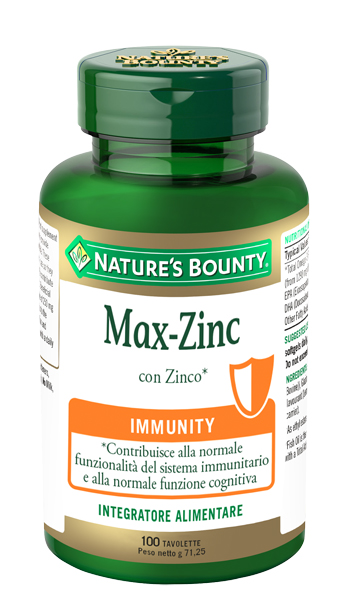 MAX ZINC 100 TAVOLETTE - Farmaciapacini.it