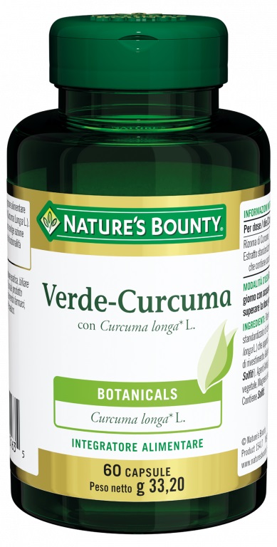 VERDE CURCUMA 60 CAPSULE 33,2 G - Farmaciapacini.it