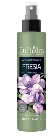 EUPHIDRA ACQUA PROFUMATA FRESIA IN FLACONE CON ETICHETTA POMPA SPRAY - Farmaciapacini.it