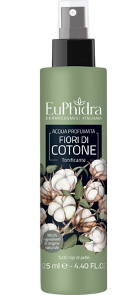 EUPHIDRA ACQUA PROFUMATA COTONE IN FLACONE CON ETICHETTA POMPA SPRAY - Farmaciapacini.it