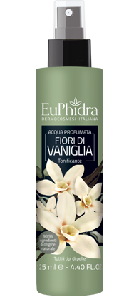 EUPHIDRA ACQUA PROFUMATA VANIGLIA IN FLACONE CON ETICHETTA POMPA SPRAY - Farmaciapacini.it