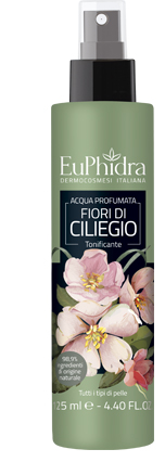 EUPHIDRA ACQUA PROFUMATA CILIEGIO IN FLACONE CON ETICHETTA POMPA SPRAY - Farmaciapacini.it