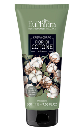 EUPHIDRA CREMA CORPO NUTRIENTE COTONE IN TUBO - Farmaciapacini.it