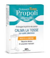 GOLASEPT TUSS PROPOLI CPR TOSSE DISPOSITIVO MEDICO COMPRESSE MASTICABILI ALLA PROPOLI IN ASTUCCIO - Farmaciapacini.it