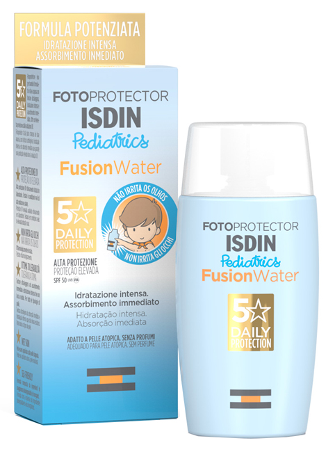 FOTOPROTECTOR PEDIATRICS FUSION WATER SPF50 - Farmaciapacini.it