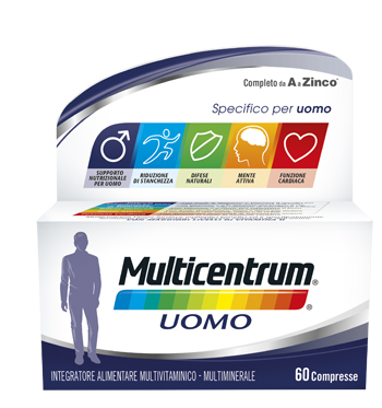MULTICENTRUM UOMO 60 COMPRESSE - Farmaciapacini.it