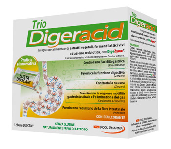 TRIO DIGERACID 12 BUSTINE - Farmaciapacini.it