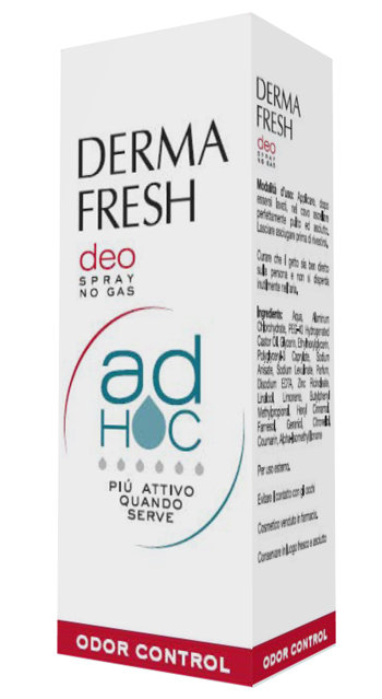 DERMAFRESH DEO SPRAY NO GAS AD HOC ODOR CONTROL DEODORANTE 100 ML - Farmaciapacini.it