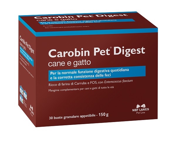 CAROBIN PET DIGEST GRANULARE 30 BUSTE DA 5 G - Farmaciapacini.it