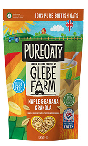 GLEBE FARM GRANOLA AVENA CON SCIROPPO D'ACERO E BANANA 325 G - Farmaciapacini.it